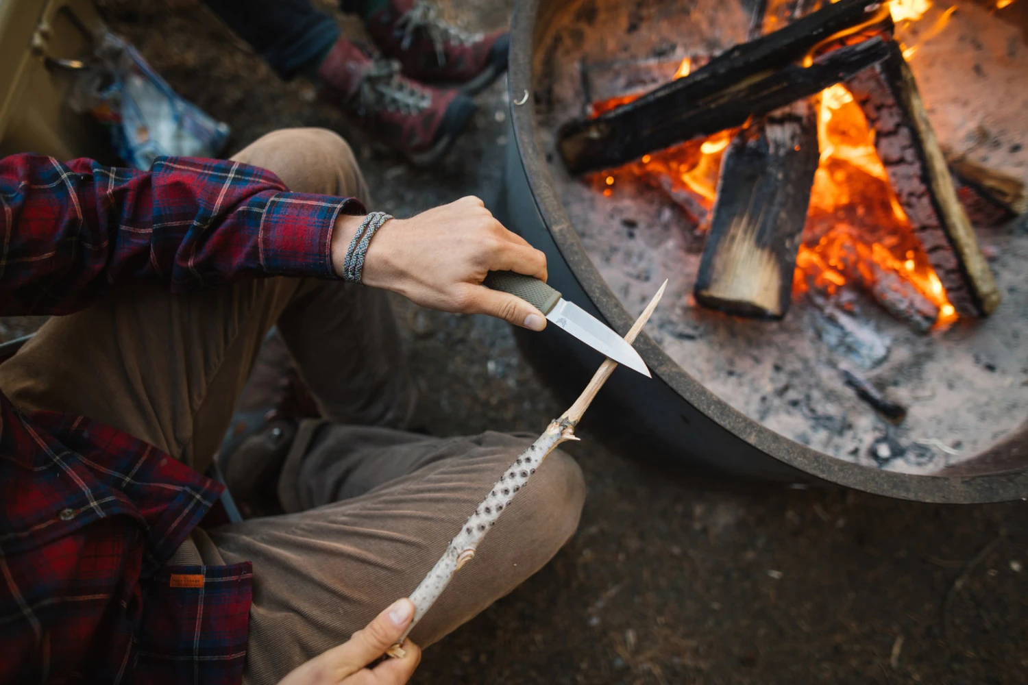 Benchmade Puukko Outdoor Adventure Fixed Blade Knife, Leather Sheath - 200 - Image 3