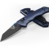 Benchmade Full Immunity Black CPM-M4 Steel Crater Blue Aluminium Handle Folder Knife - 290BK