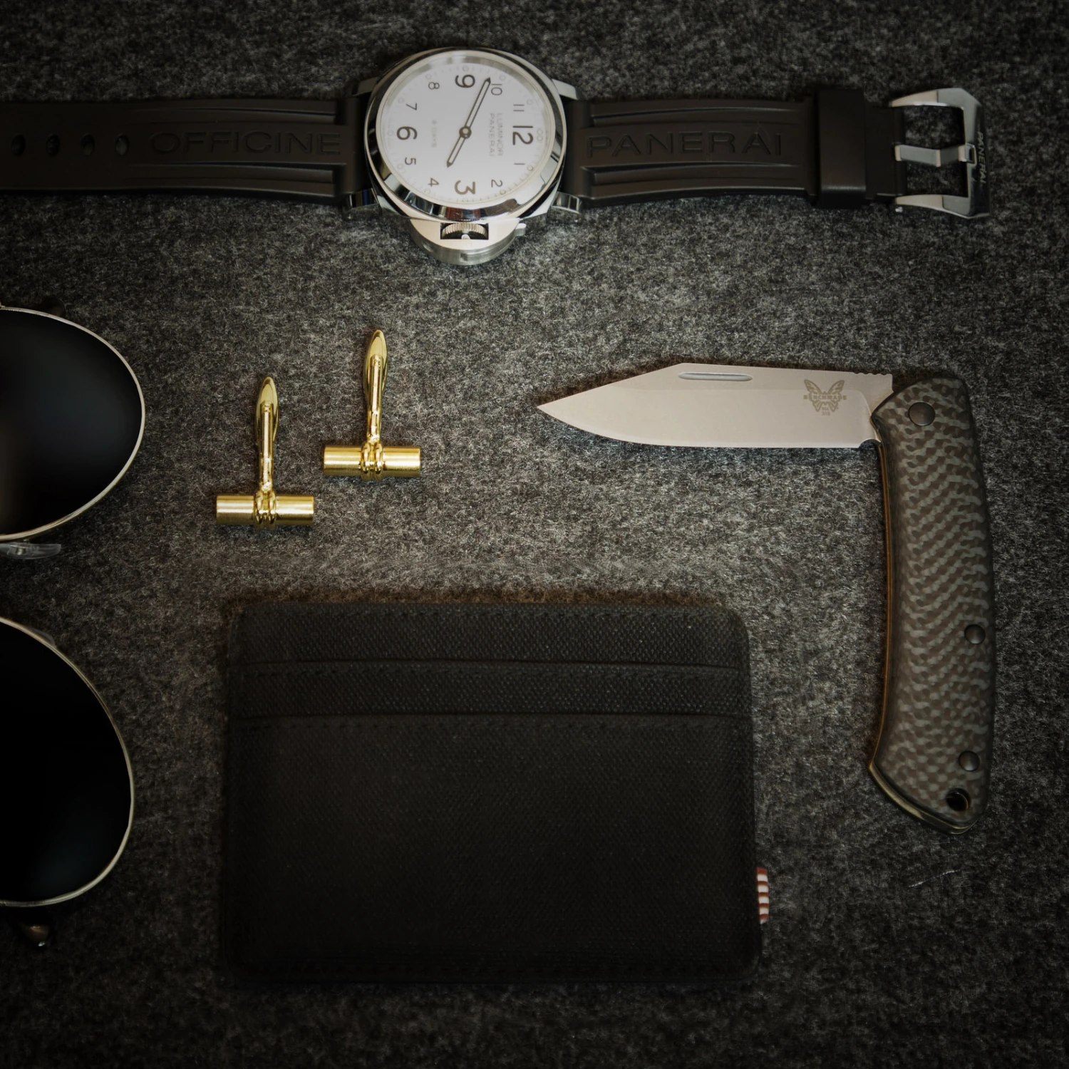 Benchmade 'Proper' CPMS90V Steel Carbon Fibre Gentleman's Folder Knife - 318-2 - Image 3