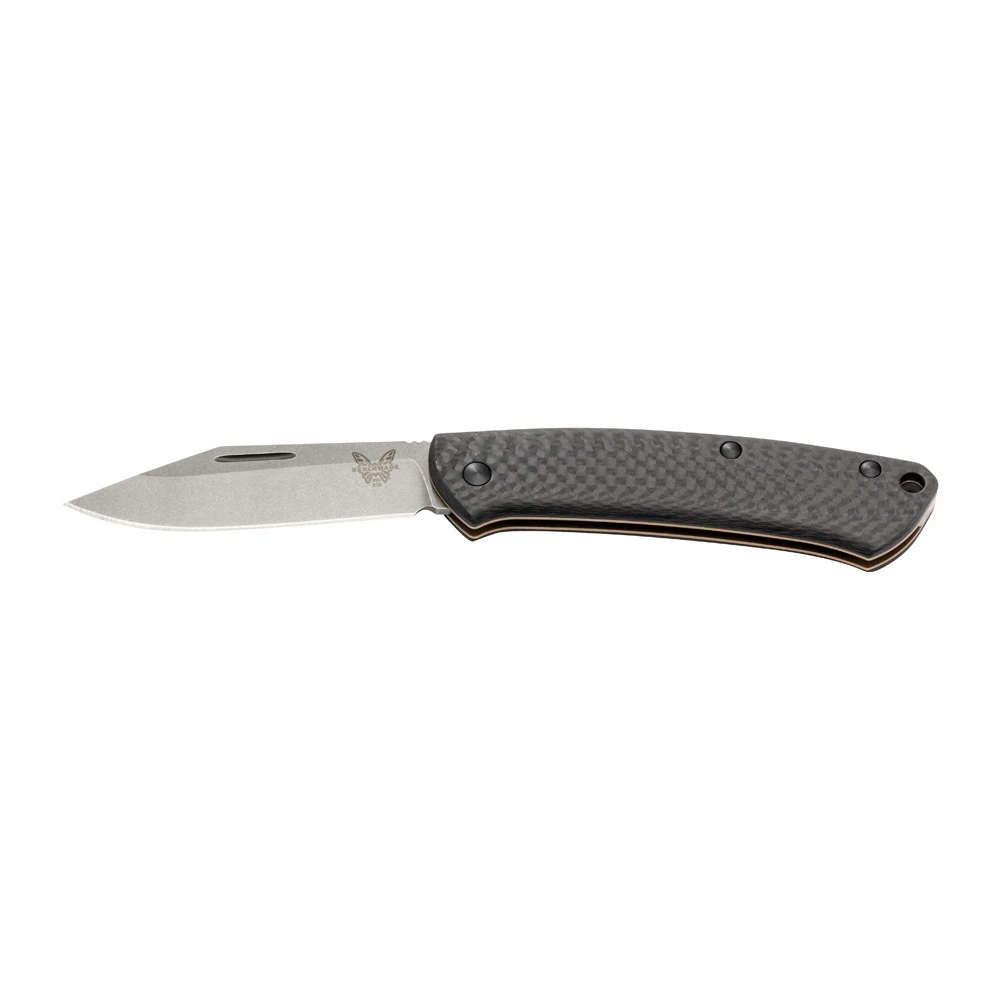 Benchmade 'Proper' CPMS90V Steel Carbon Fibre Gentleman's Folder Knife - 318-2