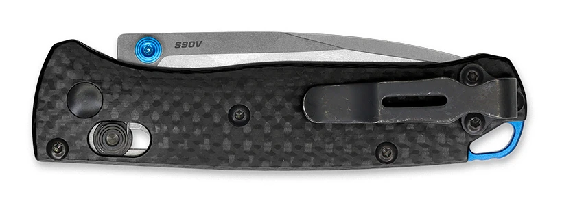 Benchmade Mini Bugout CPMS90V Steel Carbon Fibre Handle Folder Knife - 533-3 - Image 9