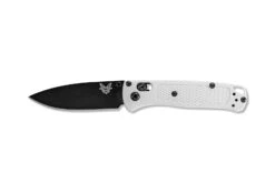Benchmade Mini Bugout Black CPM30V Steel White Handle Folder Knife - 533BK-1