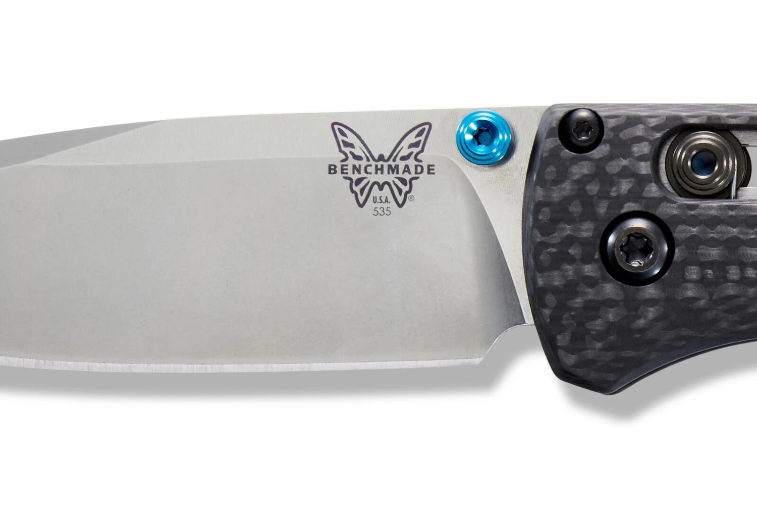 Benchmade Bugout CPM-S90V Steel Carbon Fibre Handle Folder Knife - B535-3 - Image 5
