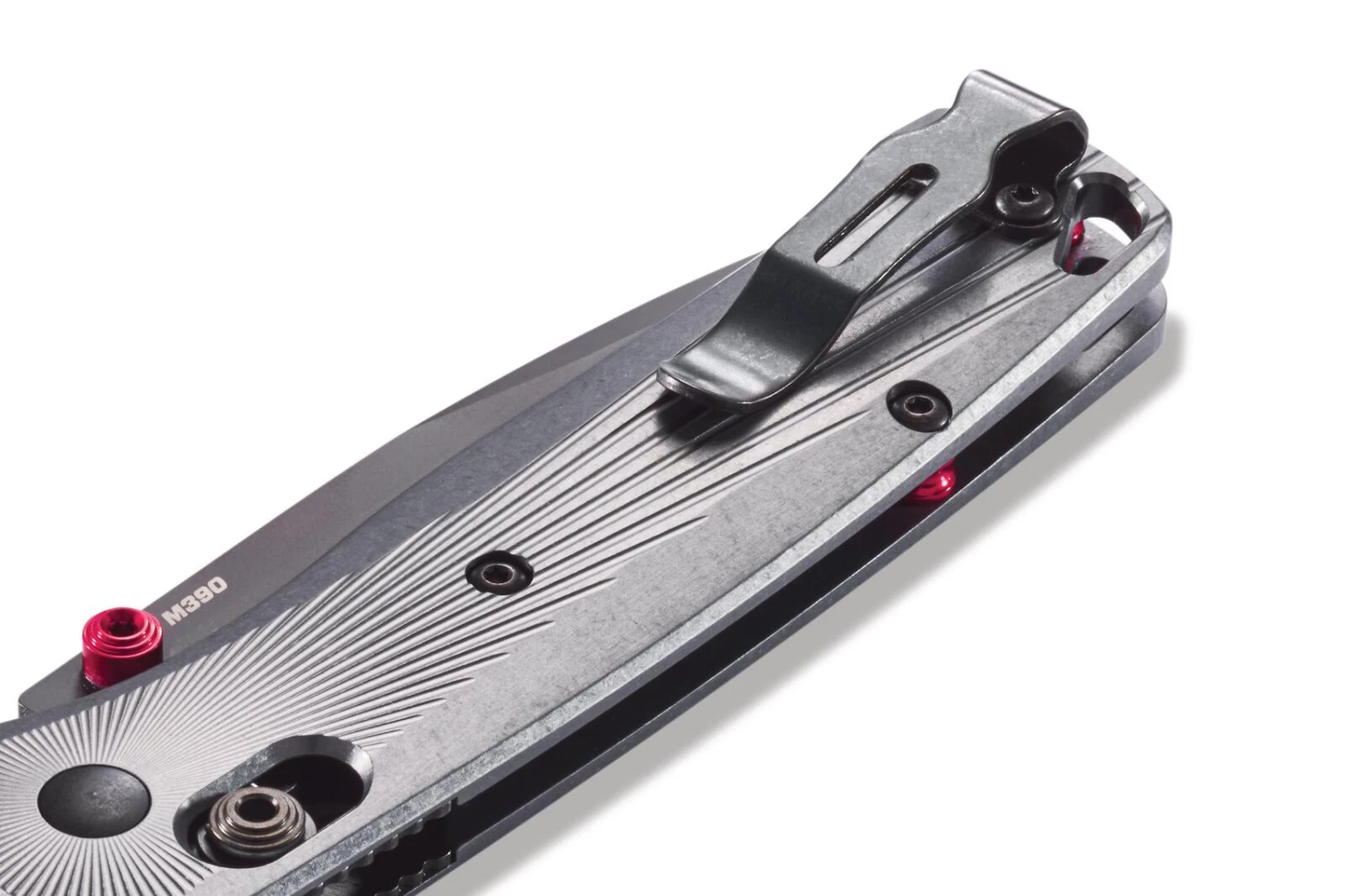 Benchmade Bugout Black M390 Steel Aluminium Handle Folder Knife - B535-4 - Image 4