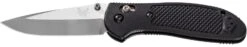 Benchmade Griptilian Satin CPM-S30V Steel Black Handle Folder Knife - 551-S30V