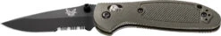 Benchmade Mini Griptilian CPMS30V Steel Olive Drab Folder Knife - 556SBKOD-S30V