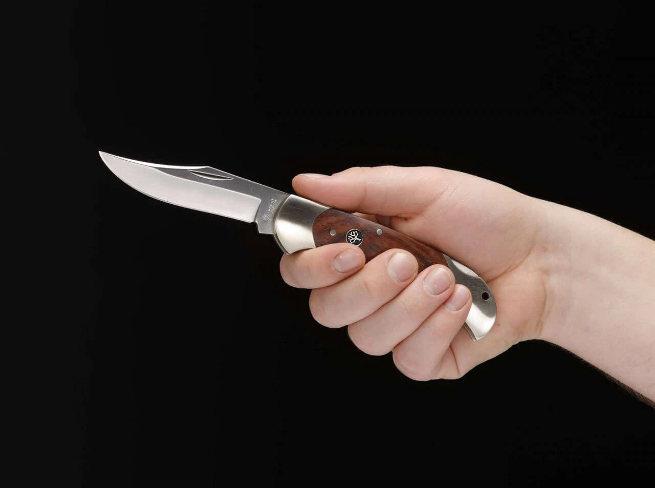 Boker Optima Rosewood Lockback Folder Knife 113002 - Image 2