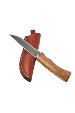 BPS Knives BK06 CSH Camping Fixed Blade Knife, Leather Sheath