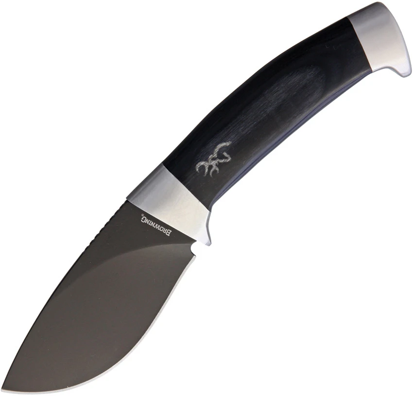 Browning Black Laminate Skinner Fixed Blade Knife - Model 0371