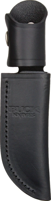 Buck Leather Sheath For 103 Skinner Fixed Blade Knife - Black