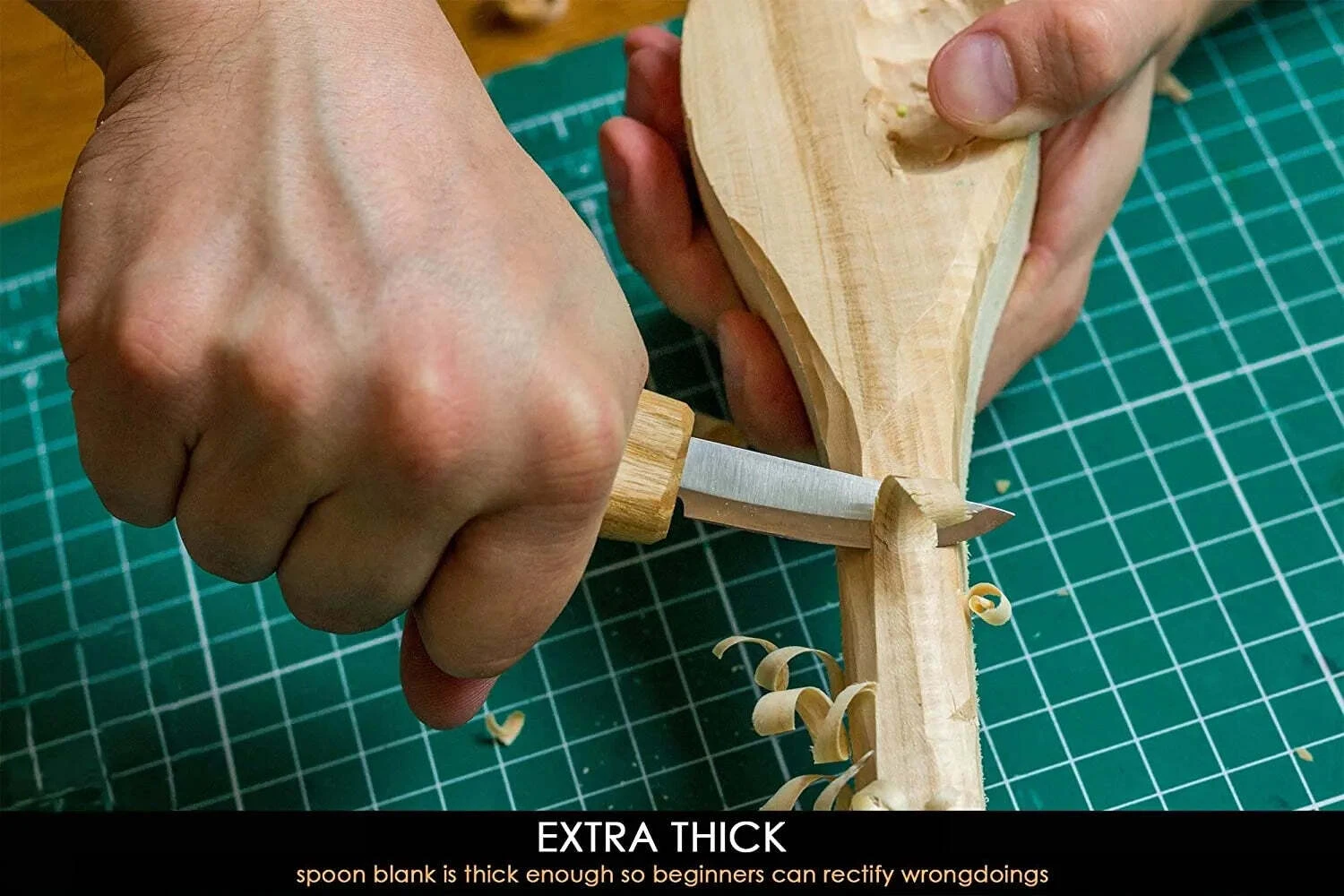 BeaverCraft B1 – Wooden Spoon Carving Blank - Image 2