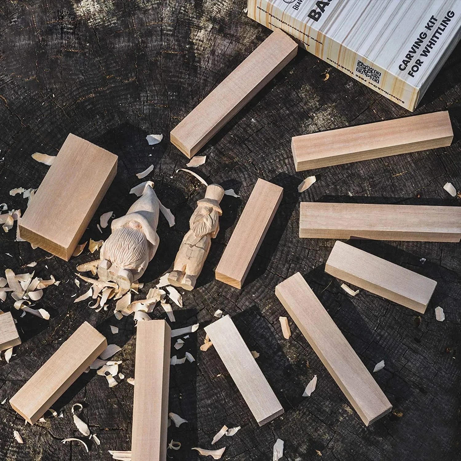 BeaverCraft BW12 – Wood Carving Basswood Block 12pcs Set - Image 6