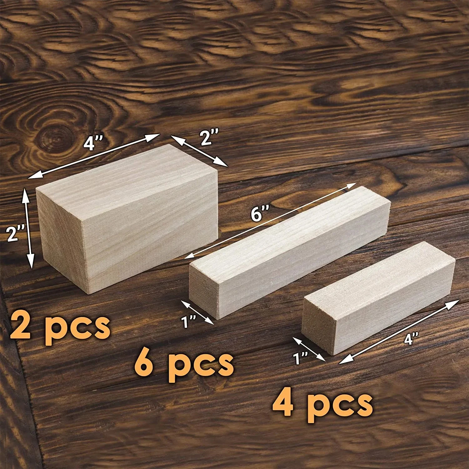 BeaverCraft BW12 – Wood Carving Basswood Block 12pcs Set - Image 7