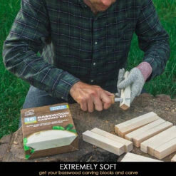 BeaverCraft BW16 – Wood Carving Basswood Block 16pcs Set