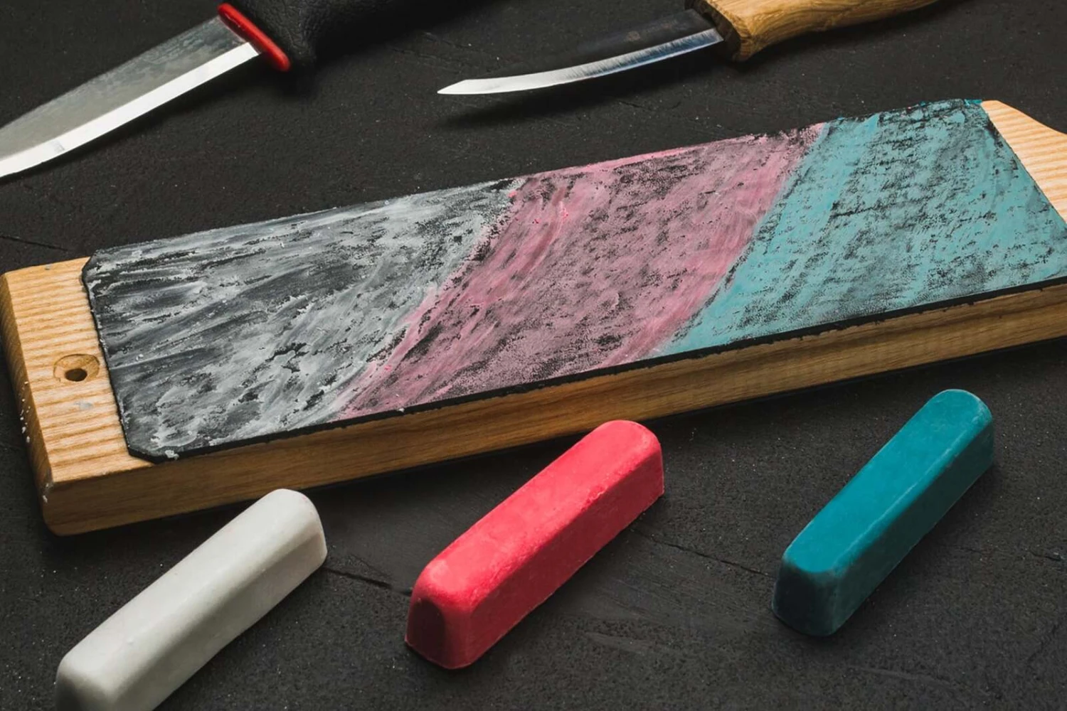 BeaverCraft P03 – Green/Red/White Polishing Compound Set