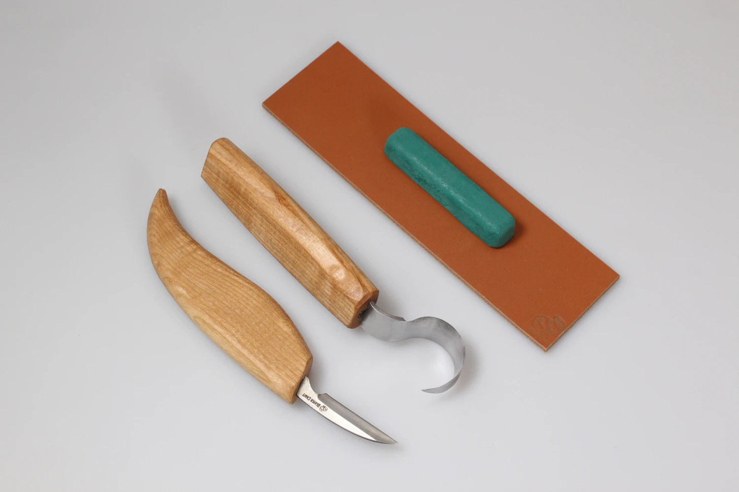 BeaverCraft S02 – Spoon Carving Tool Set (2 Knives + Accessories) - Image 2