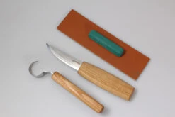 BeaverCraft S03 – Spoon Carving Tool Set (2 Knives + Accessories)