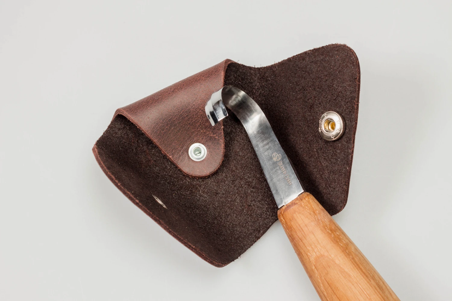 BeaverCraft SK5S - Deep Cut Bevels Spoon Carving Knife With Sheath - Image 3