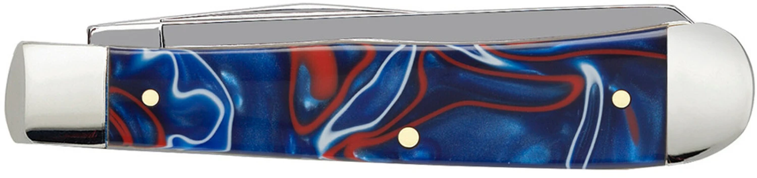 Case Patriotic Kirinite® (SS) Large Trapper Folder Knife #11200 - Image 2