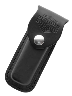 Case Harley Davidson Medium Black Belt Sheath To Suit 4.5" Knife