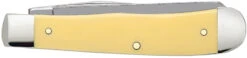 Case Yellow Synthetic (SS) Large Trapper Folder Knife #80161