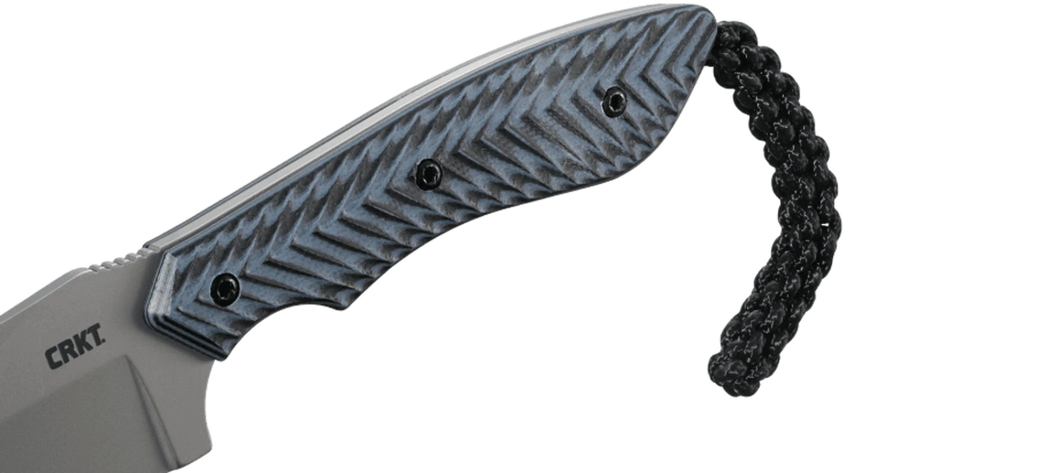 Columbia River (CRKT) S.P.E.C (Small.Pocket.Everyday.Cleaver) Blue Fixed Blade Knife 2398 - Image 3