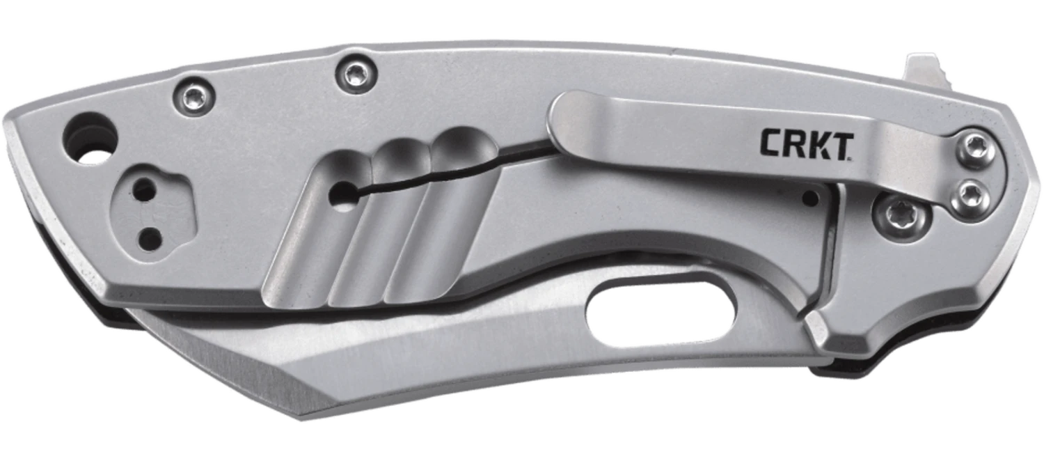 Columbia River (CRKT) Pilar Large Frame Lock Satin Folder Knife 5315G - Image 2