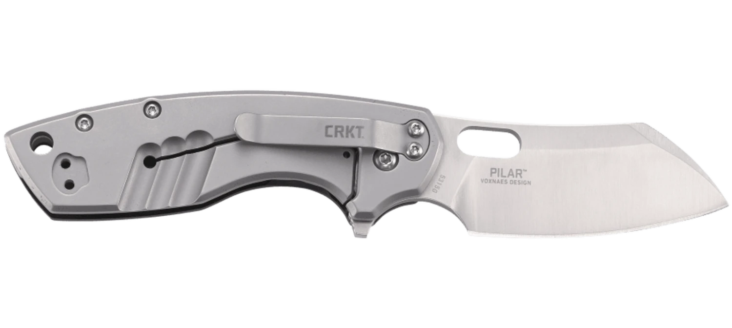 Columbia River (CRKT) Pilar Large Frame Lock Satin Folder Knife 5315G