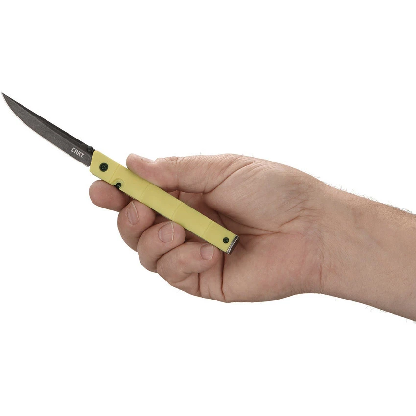 Columbia River (CRKT) CEO Bamboo Gentleman's Folder Knife 7096YGK - Image 2