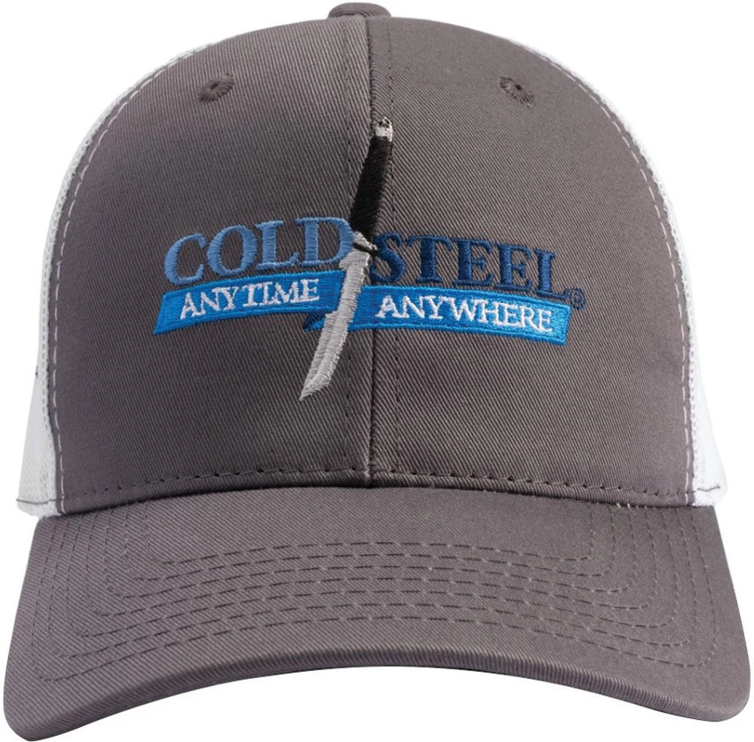 Cold Steel Grey Trucker Cap/Hat