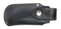 Cudeman MT-4 Orange G10 Bohler N690CO Steel Survival Folding Blade Knife, Leather Sheath - 384-J