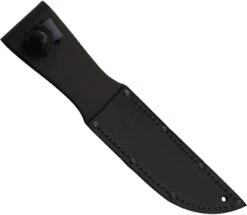 Kabar Short Black Leather Knife Sheath 1256S