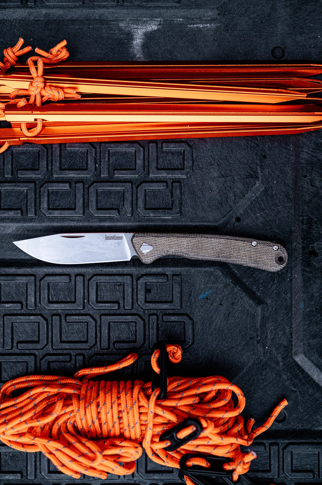 Kershaw Federalist Green Canvas Micarta, CPM154 Folder Knife 4320 - Image 3