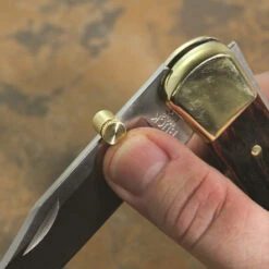 Kwik Brass Thumb Stud