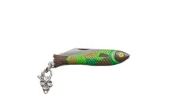 Mikov Rybička "Little Fish" Camouflage Pocket Folder Knife - 130-NZn-1/CAMOUFLAGE