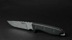Mikov Patron Stonewash Böhler N690 Steel G10 Fixed Blade Knife, Kydex Sheath - 726-BM-9