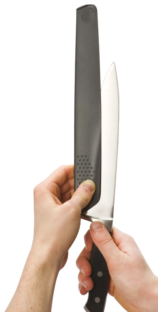 Nosh Universal Knife Storage Guard - Large, Grey - 4 Pack - Image 2