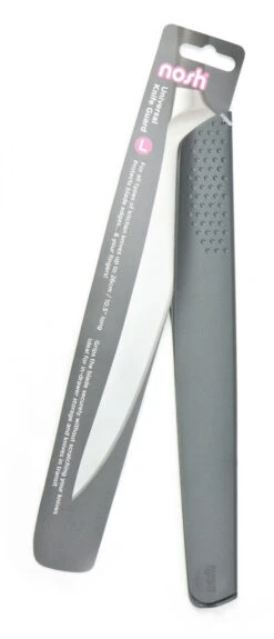 Nosh Universal Knife Storage Guard - Large, Grey - 4 Pack