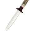 Nieto Pig Sticker Stag Hunting Fixed Blade Knife, Leather Sheath - STAG1N