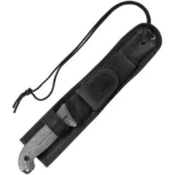 Schrade Frontier Black Micarta Survival Fixed Blade Knife SCHF52M