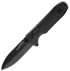 SOG Pentagon MK3 XR Black TiNi CTS XHP Folder Knife 12-61-01-57