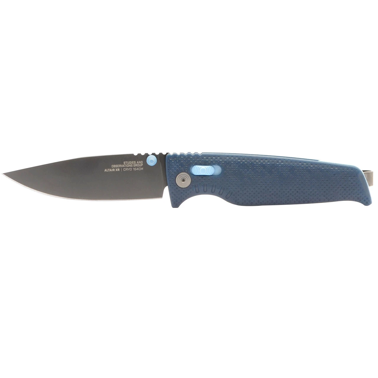 SOG Altair XR Squid Ink CRYO 154CM Steel Folder Knife 12-79-01-57 - Image 4