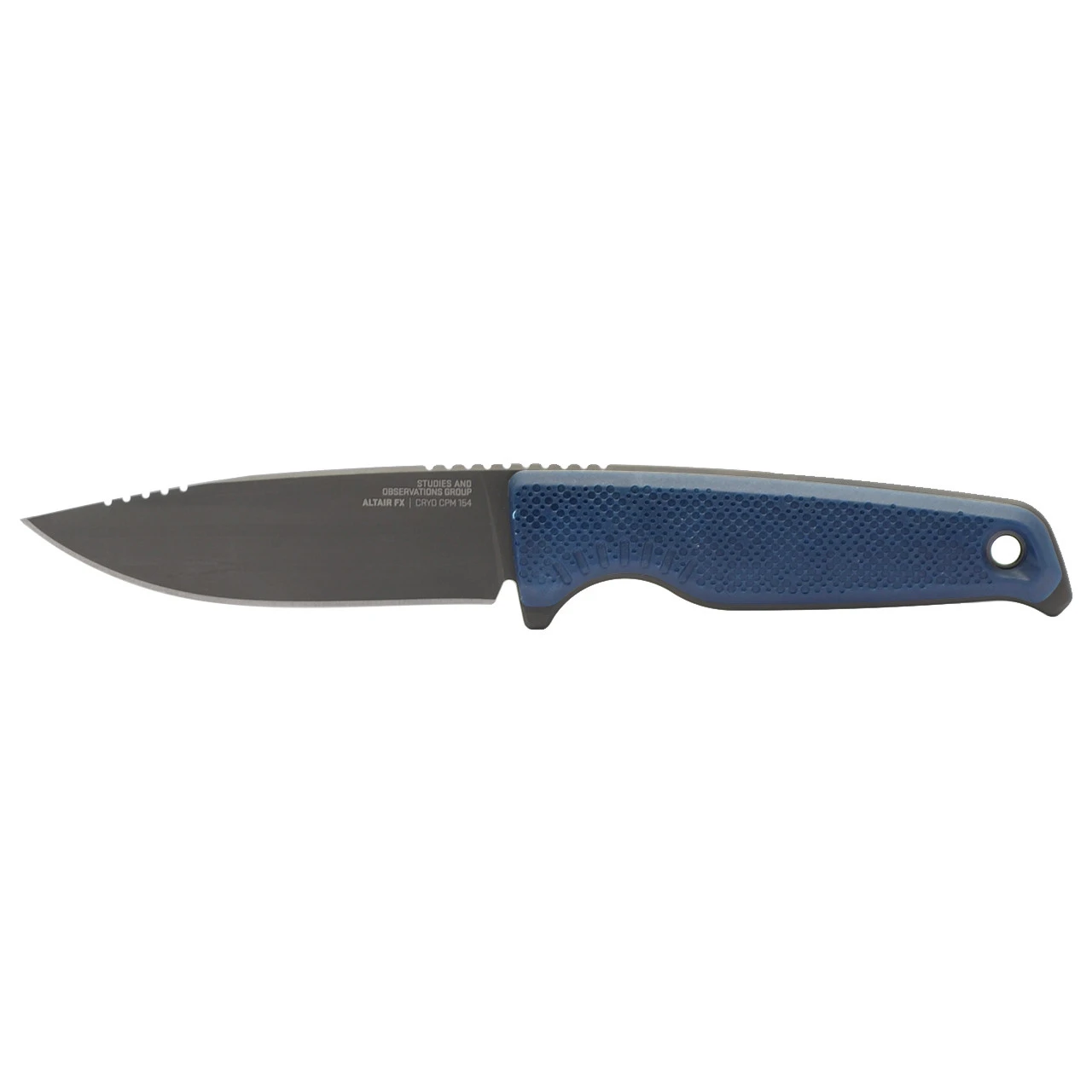 SOG Altair FX Squid Ink CRYO 154CM SteeL Fixed Blade Knife, Kydex Sheath - 17-79-01-57 - Image 4