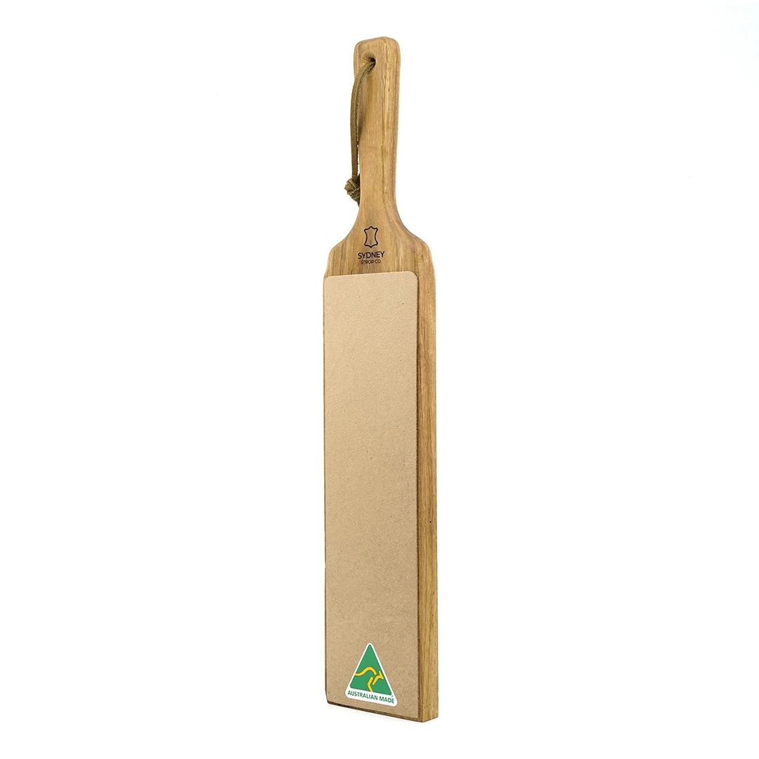 Sydney Strop Co. Double-Sided Paddle Strop - Kangaroo Leather - Made In Australia - Image 3