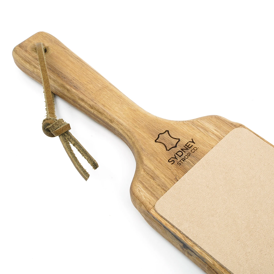 Sydney Strop Co. Double-Sided Paddle Strop - Kangaroo Leather - Made In Australia - Image 5
