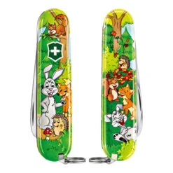 Victorinox Swiss Army Knife 'My First Victorinox Children Set', Rabbit Theme, 9 Function - 3