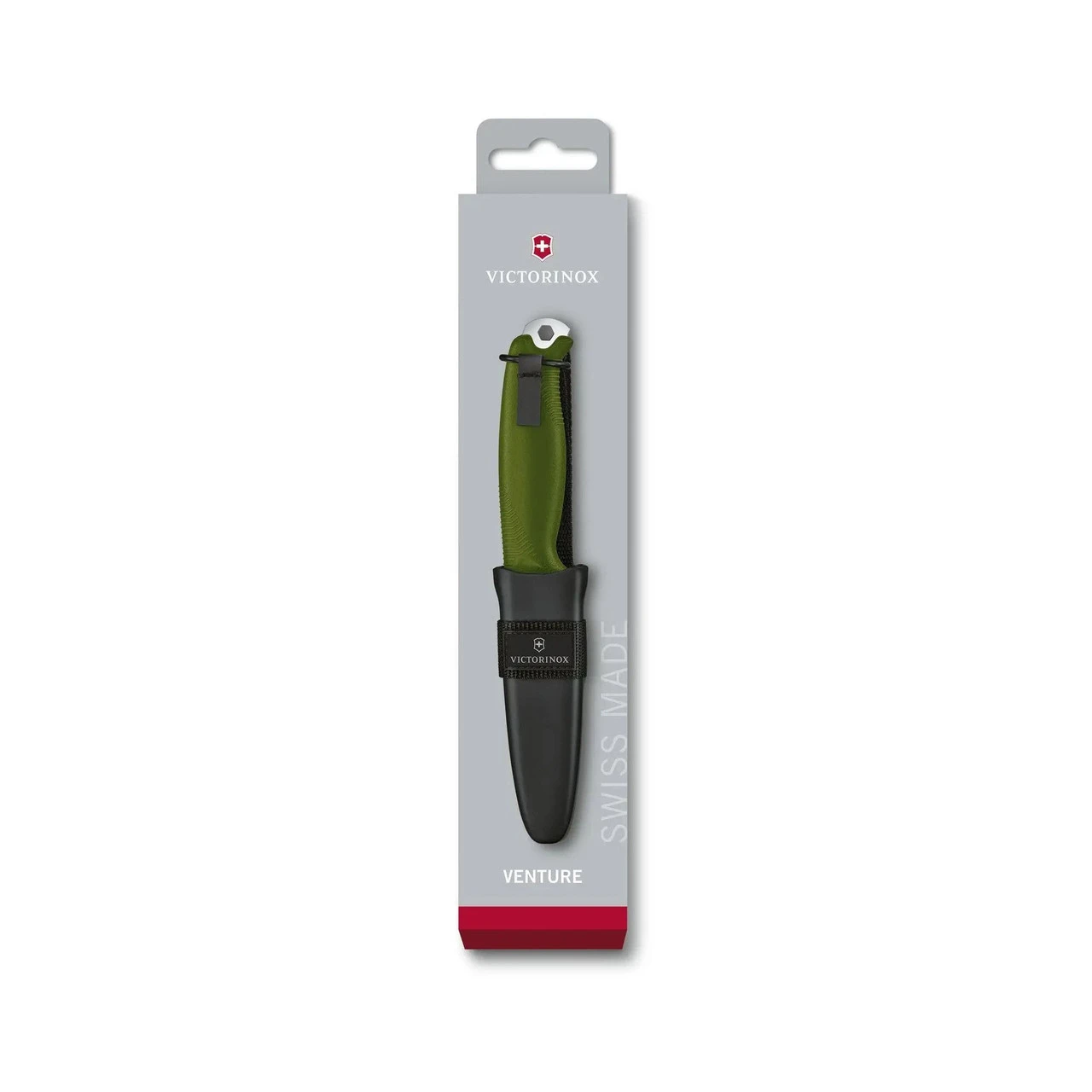 Victorinox Venture Bushcraft Fixed Blade Knife, Olive - 3.0902.4 - Image 4