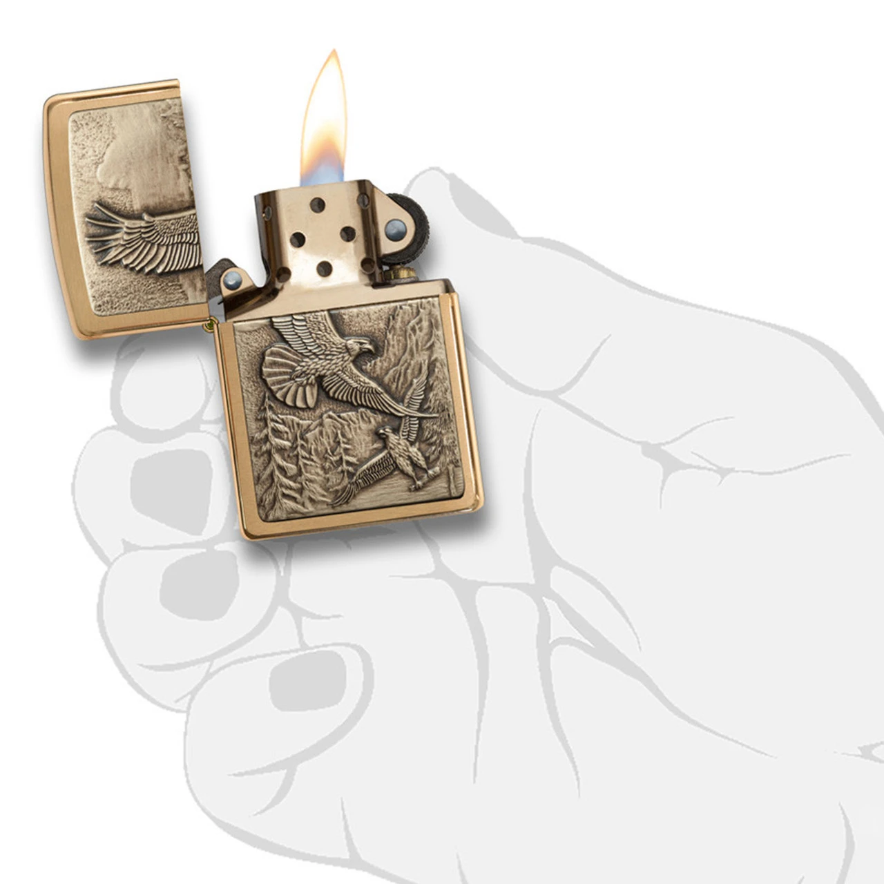 Zippo Lighter, Where Eagles Dare - 92854 - Image 4