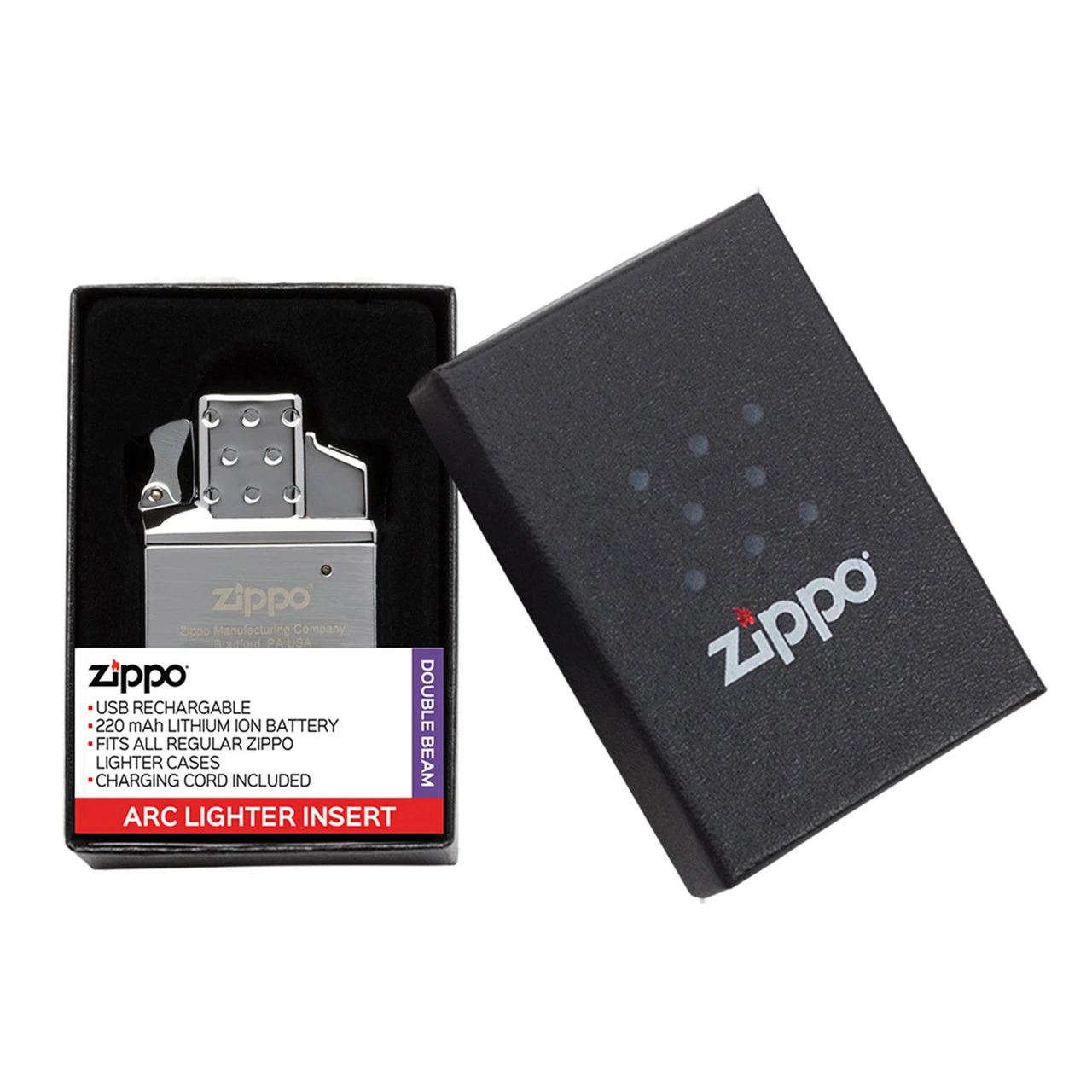 Zippo ARC Insert, Dual Plasma Beams, USB Rechargeable - 99112 - Image 4