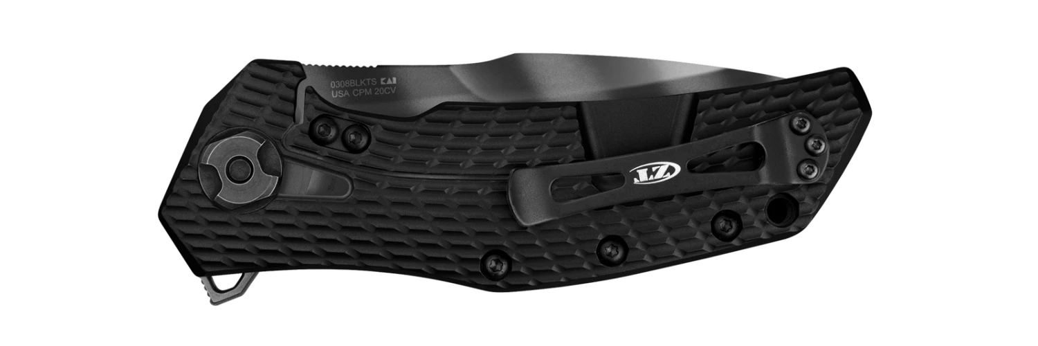 Zero Tolerance Tiger Stripe KVT Titanium/G10 CPM20CV Folder Knife 0308BLKTS